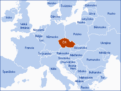 Czech Republik in Europe